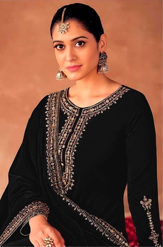 D NO-32214 HIT DEISGN OF VELVET-23 by DEEPSY SUITS 